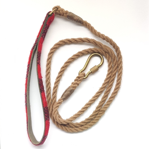 Found my animal buffalo plaid rope leash - Picture 2 of 2